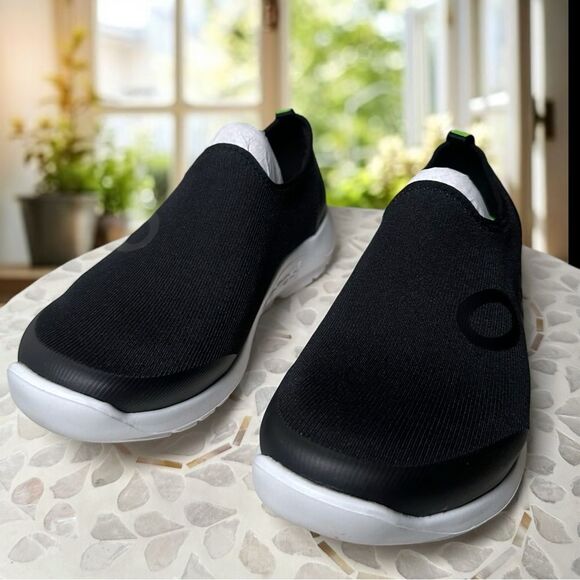 OOFOS OOMG Sport Low Slip-on Shoe Sneakers Black Size 8.5 EU 39.5 - Picture 5 of 14